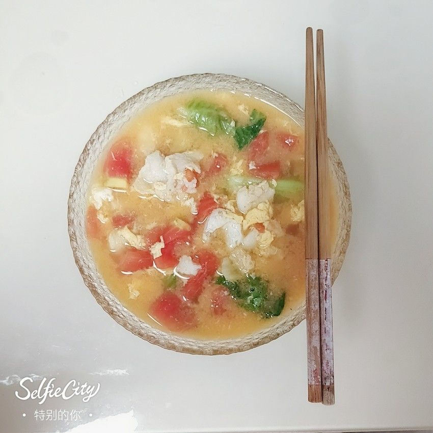 一人食之番茄鸡蛋龙利鱼