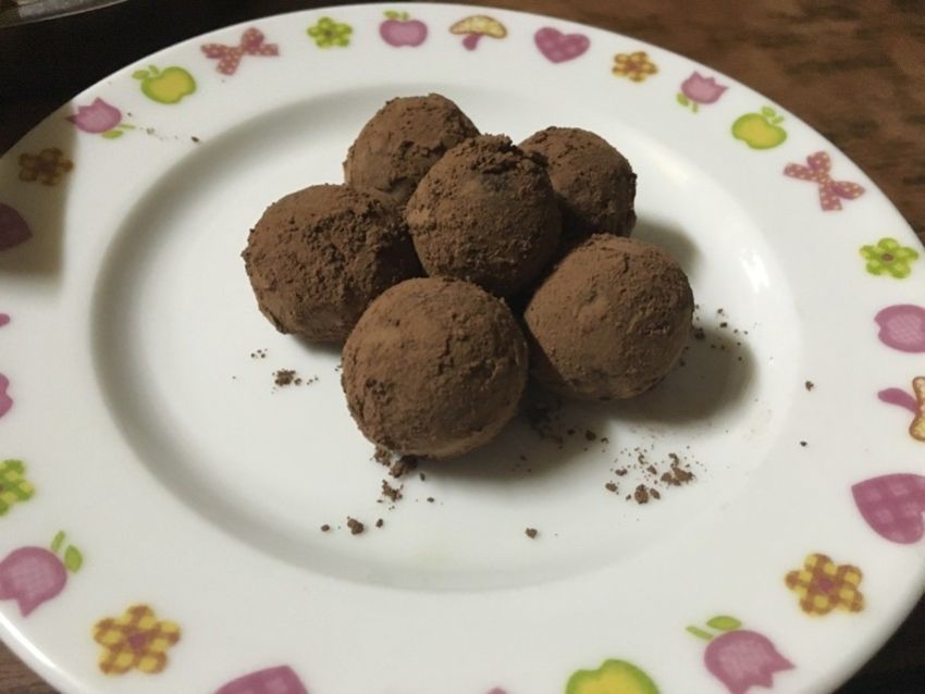 纯可可粉版松露巧克力