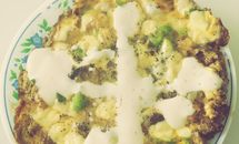 超快手的芝士焗蛤蜊蛋饼的做法