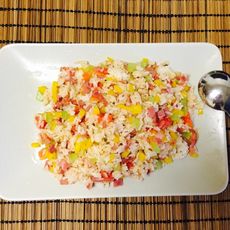 培根彩虹饭
