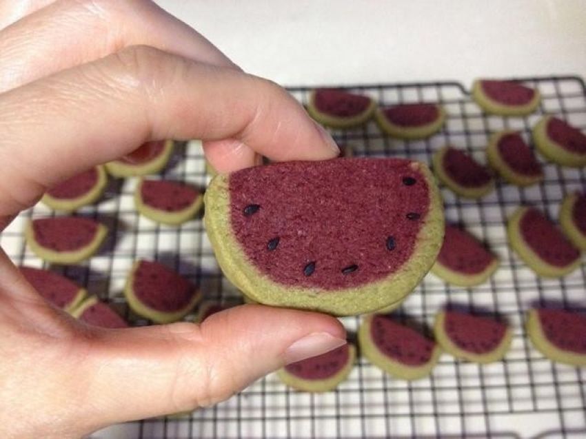 西瓜饼干~萌萌哒