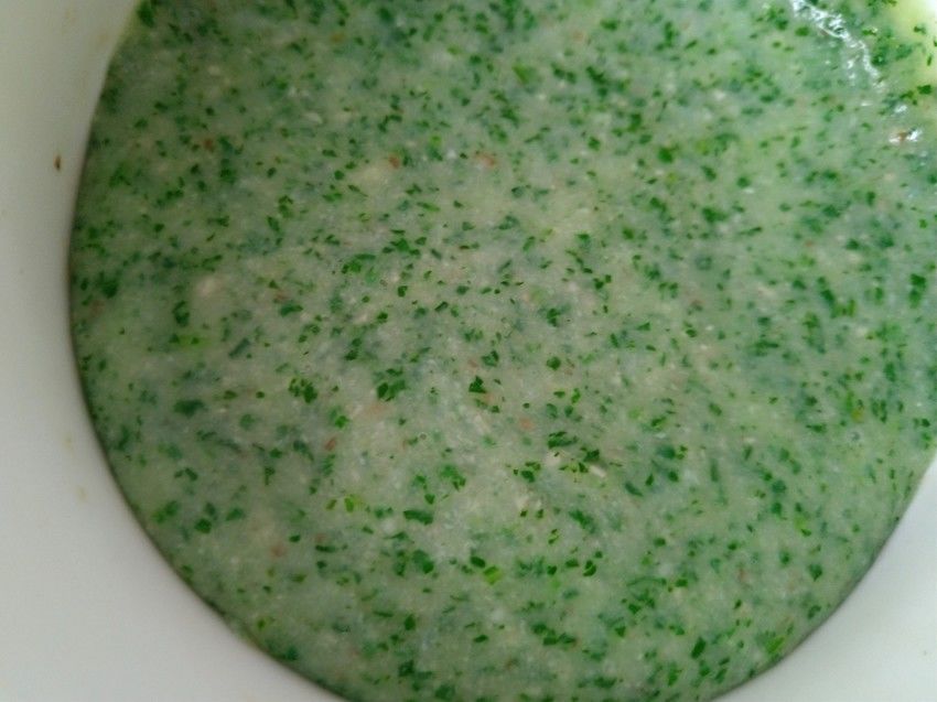宝宝辅食之青菜香菇粥