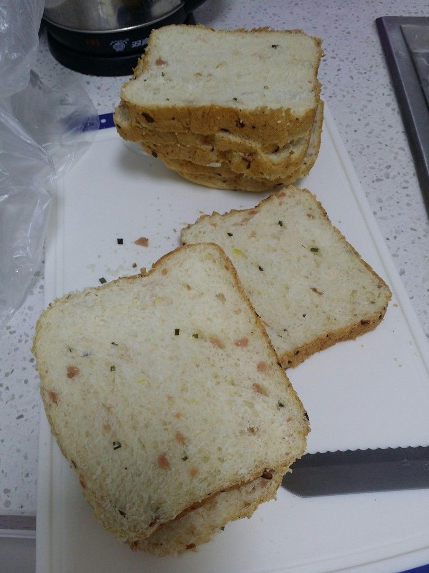 葱香火腿面包——松下PM105面包机