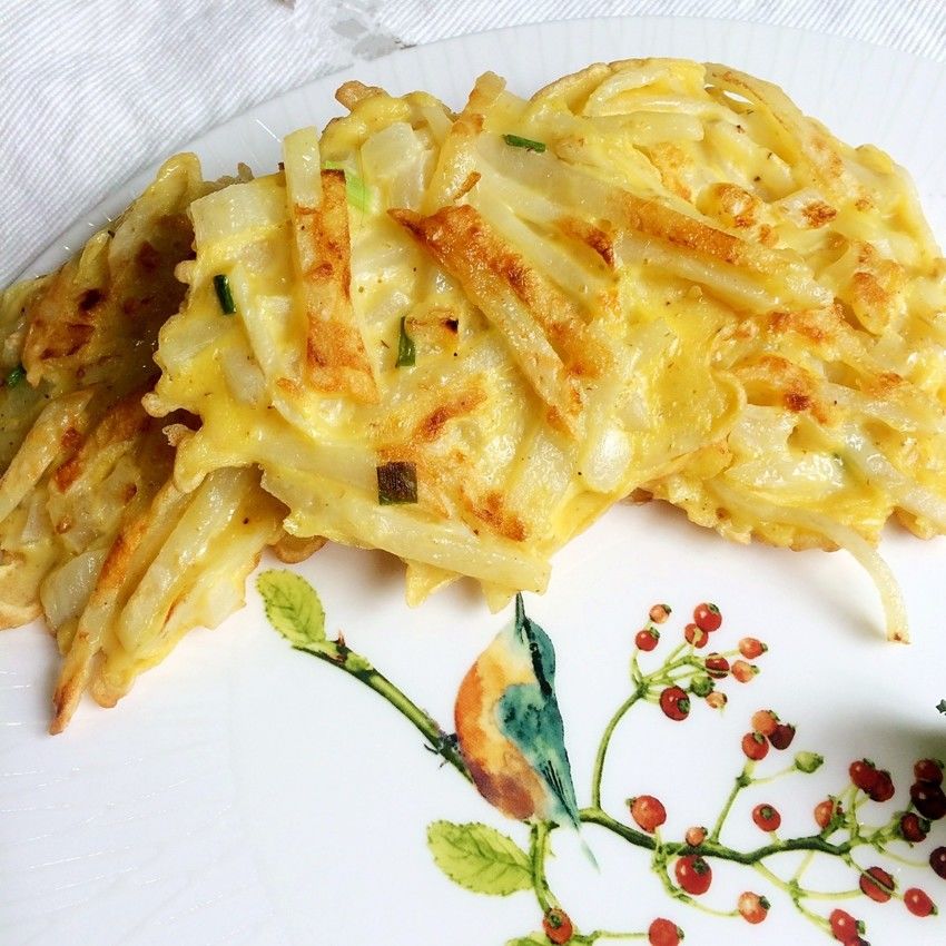 土豆洋葱煎饼