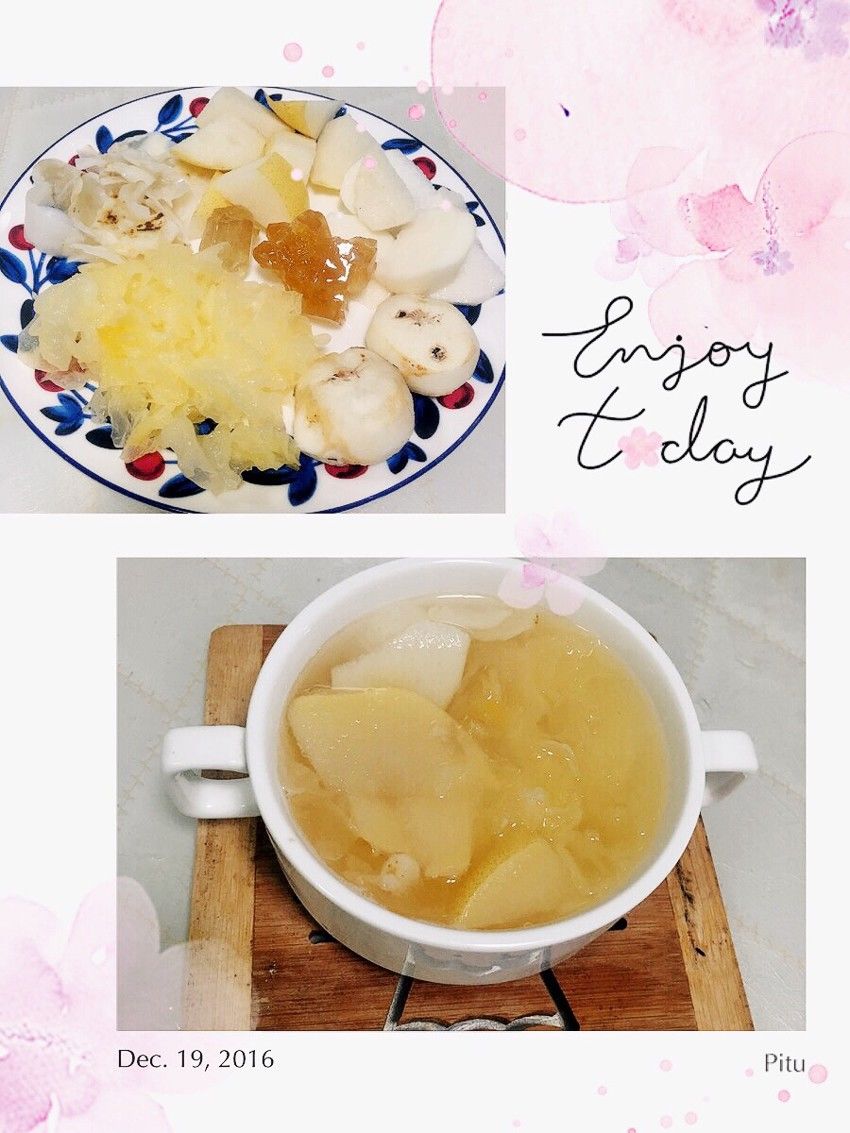 雾霾天清肺糖水