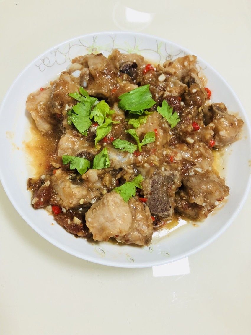 潮汕咸梅蒸排骨