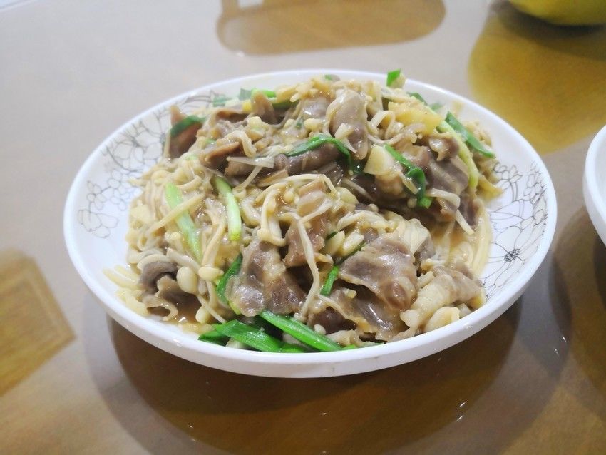 金针菇沙茶肥羊
