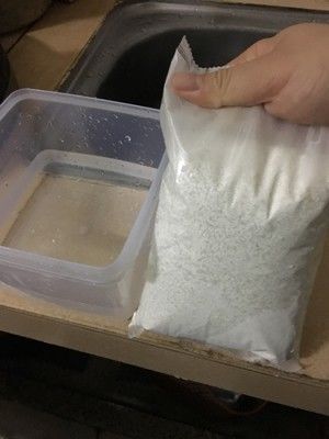 传统广式甜点_桂花椰汁千层马蹄糕(不需秤,极简版)的做法步骤 第3步