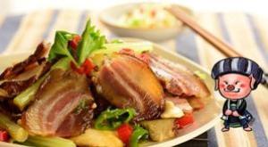 腊肉油豆腐暖锅的做法步骤 第1步