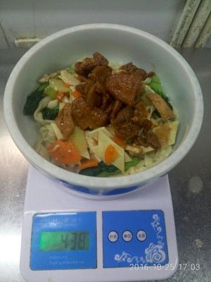 岐山臊子手擀面（干拌）的做法步骤 第4步