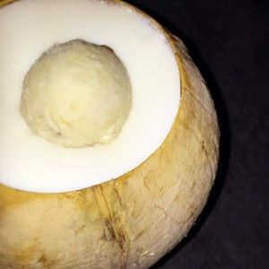 榴莲椰皇炖鲜奶的做法步骤 第7步