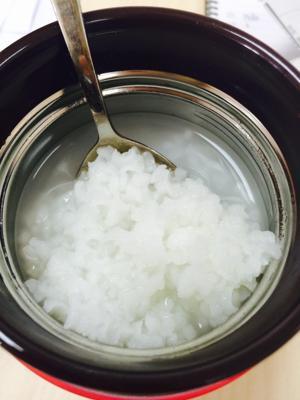 焖烧罐大米粥的做法步骤 第4步