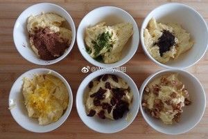 一次做六种口味磅蛋糕的做法步骤 第5步