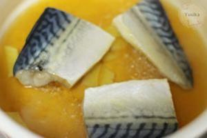 さばのミソ煮(鲭花鱼味增煮)的做法步骤 第5步