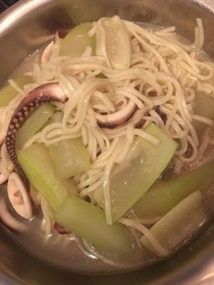 胡瓜拉面（清淡）的做法步骤 第13步