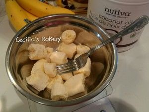 燕麦香蕉巧克力软饼干的做法步骤 第3步