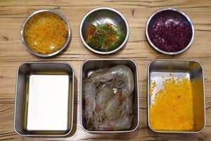 月亮虾:跟大厨学菜之杭州小筑里的做法步骤 第1步