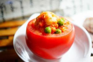 番茄鲜虾盅的做法步骤 第6步