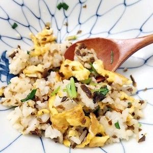 芽菜蛋炒饭的做法步骤 第8步