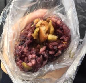 血糯米糍饭团的做法步骤 第4步