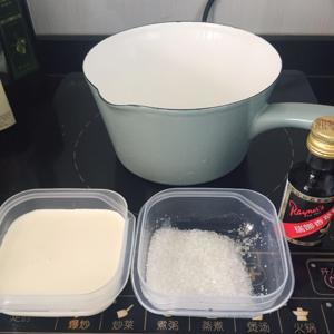 快手百香果意式奶油布丁的做法步骤 第3步