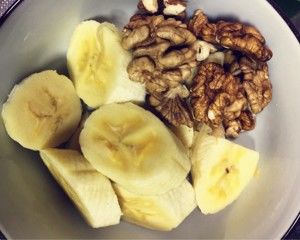 木瓜香蕉核桃奶的做法步骤 第2步