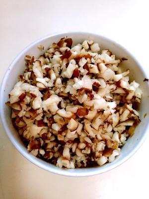 香菇肉丁烧卖的做法步骤 第2步