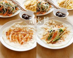 五彩素春饼的做法步骤 第8步