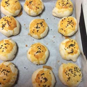 榨菜鲜肉月饼的做法步骤 第11步