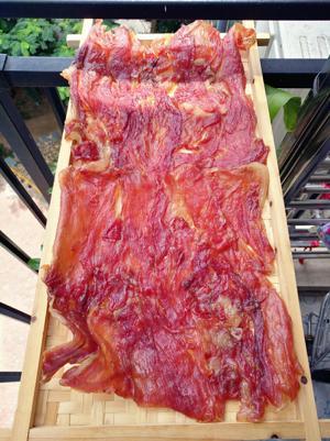 蜜烤猪肉脯，口感劲道（牛肉脯同样做法）的做法步骤 第1步