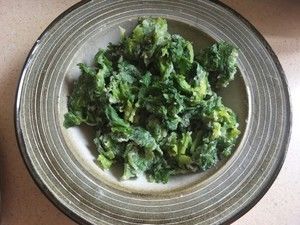 蒸芹菜叶的做法步骤 第6步