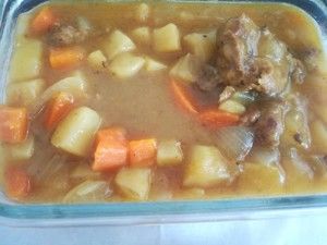 咖喱素肉饭的做法步骤 第1步