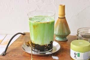 黑糖珍珠抹茶鲜奶的做法步骤 第11步