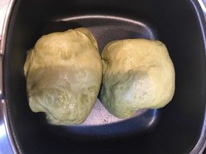 抹茶爆浆面包的做法步骤 第9步