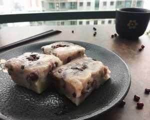 老上海味道-赤豆糕（软硬比例说明）的做法步骤 第11步