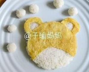 巧虎造型饭团的做法步骤 第7步