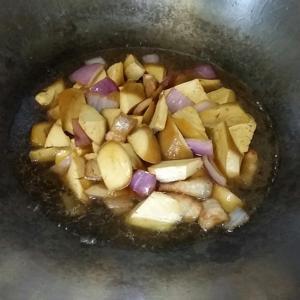 素鸡洋葱五花肉的做法步骤 第9步