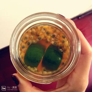 百香果青柠茶的做法步骤 第4步