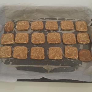 咖啡奶香龙猫饼干～（附带双层饼干和大理石饼干）的做法步骤 第15步