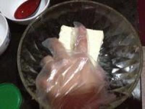 香煎豆腐饼的做法步骤 第8步