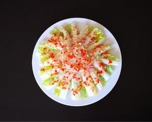 『月澜姐』蒜蓉粉丝娃娃菜 ▏不需要厨艺 摆好盘入味又美观的做法步骤 第4步