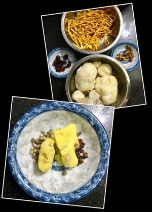 猴头菇虫草花炖土鸡汤的做法步骤 第2步