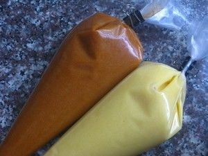 双色玛德琳（做法简单，初学者也能get√到的美味技能~）的做法步骤 第6步
