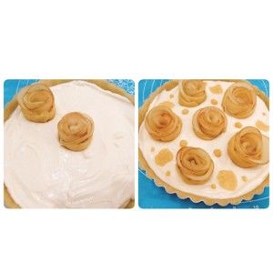 花朵苹果奶酪派的做法步骤 第9步