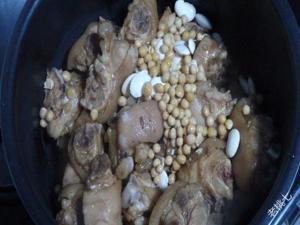 【老桃七厨房】九阳压力锅—黄豆猪蹄的做法步骤 第10步