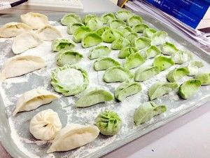 翡翠白玉饺子的做法步骤 第7步