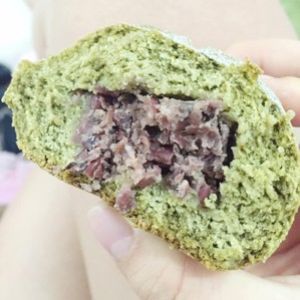 无糖无黄油低脂低卡抹茶红豆全麦面包（减脂版）的做法步骤 第6步