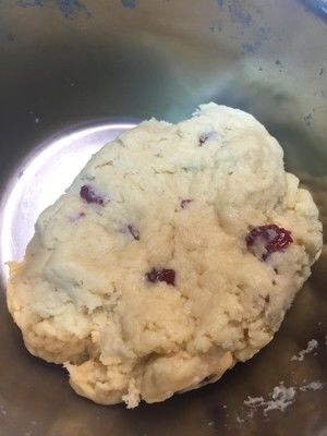 蔓越梅司康的做法步骤 第3步