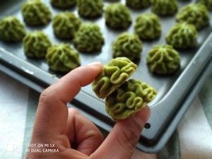 云顶曲奇饼干(约70个)的做法步骤 第13步