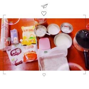 椰蓉雪花膏的做法步骤 第1步